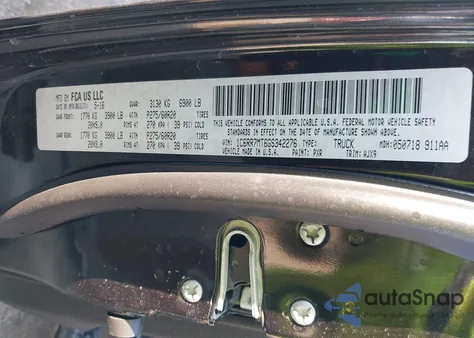 2016 Ram 1500 Sport из США, поврежденный, VIN 1C6RR7MT6GS342276